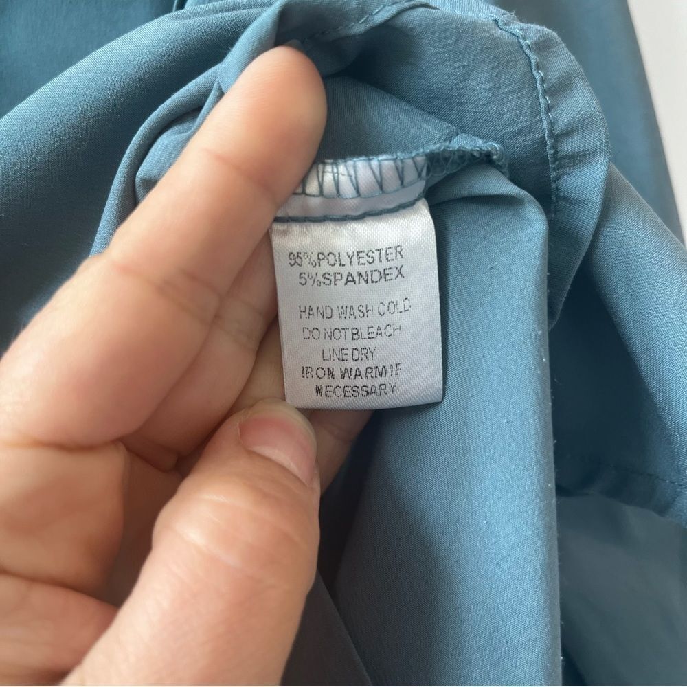 Mittoshop Teal Button Up - Size M - image 2